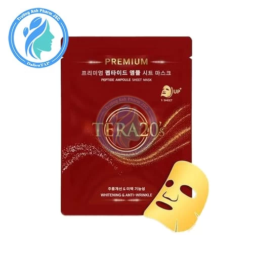 Mặt nạ TERA20's Premium Peptide Ampoule Sheet Mask 30ml - Cung cấp độ ẩm cho da